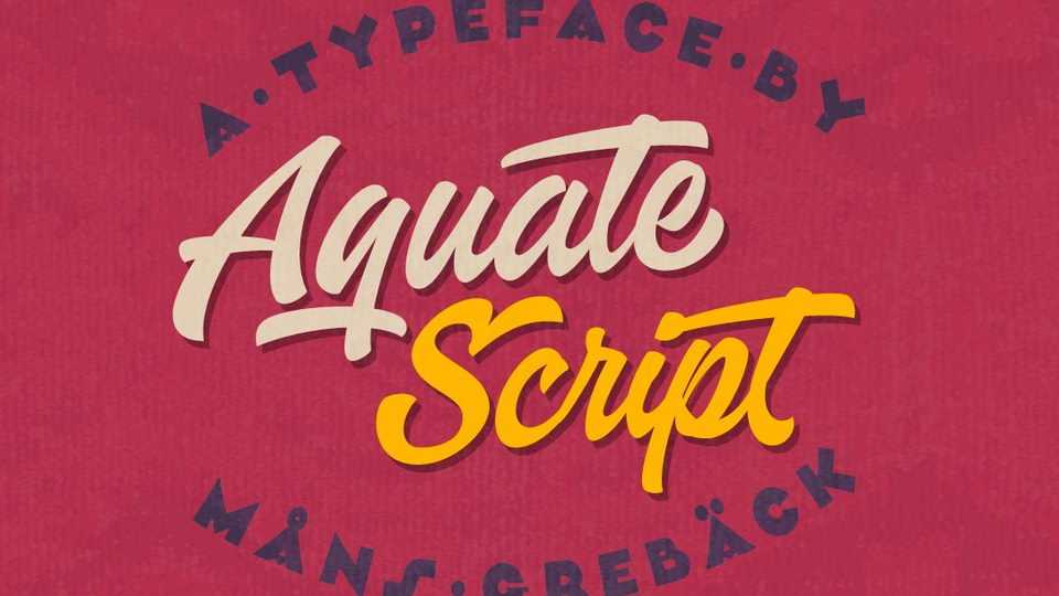 Aquate Script › Fontesk