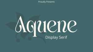 Aquene Font › Fontesk