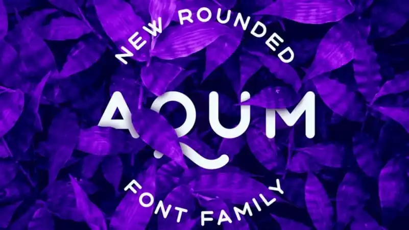 Aqum 2 Sans Serif Font Family