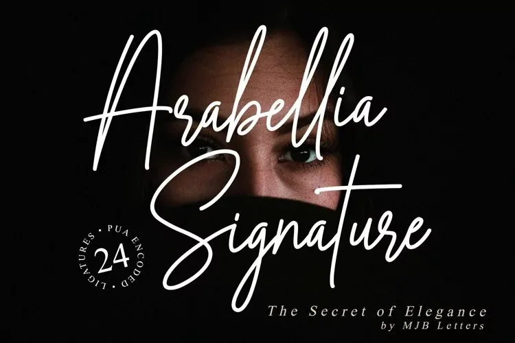 Arabellia Signature Font