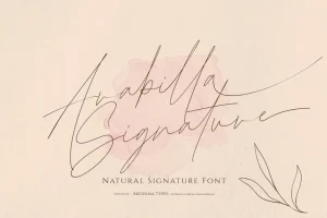 Arabilla Signature Font