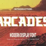 Arcades Display Font