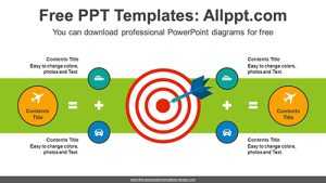 Archery Target Arrow Diagram Template