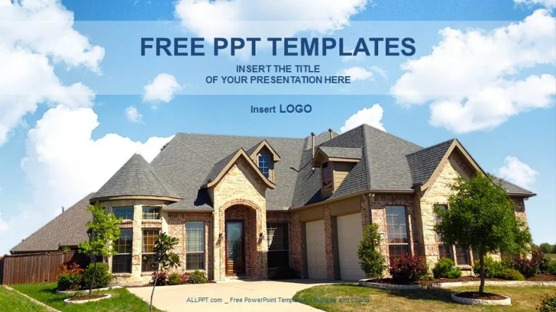 Architecture Home-Real Estate PPT Templates