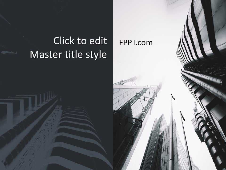 Architecture Project PowerPoint Template