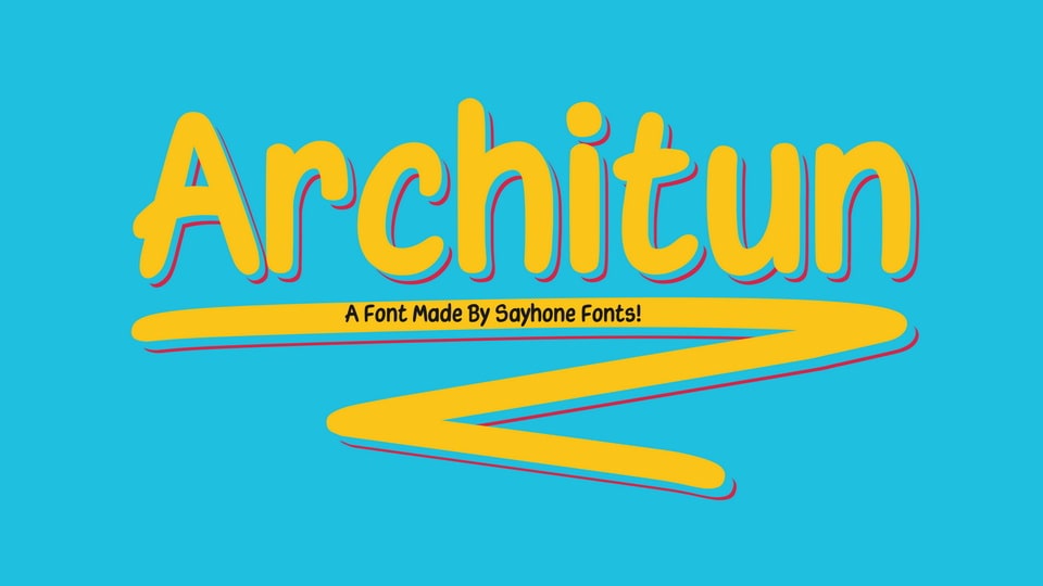 Architun Font › Fontesk