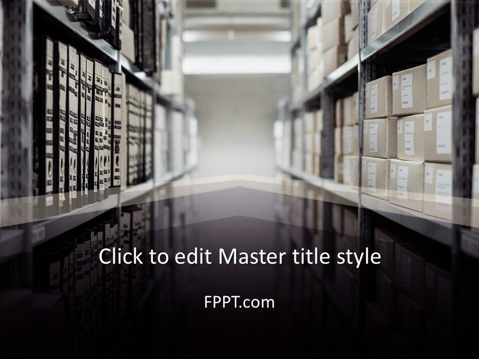 Archive PowerPoint Template