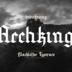 Archking Trial Blackletter Font