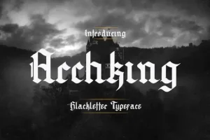 Archking Trial Blackletter Font