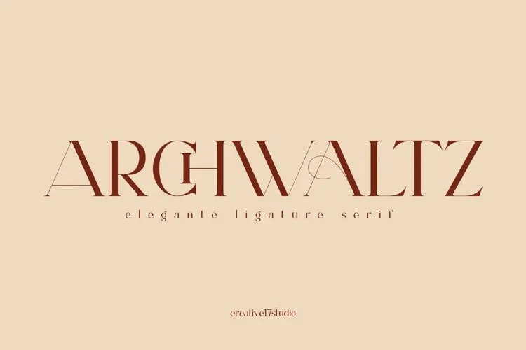Archwaltz Serif Font