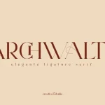 Archwaltz Serif Font