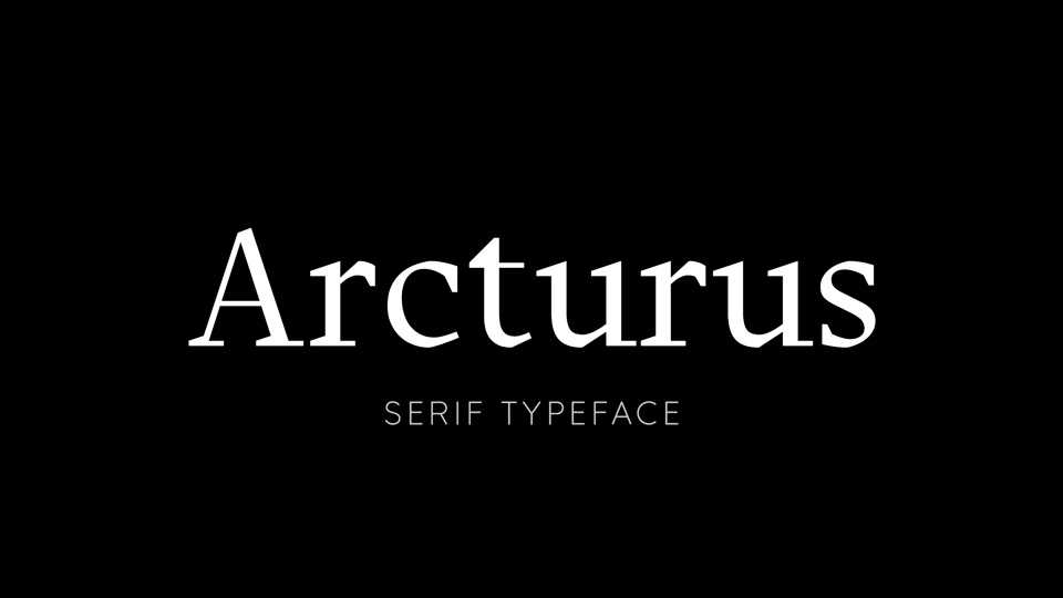 Arcturus Font › Fontesk