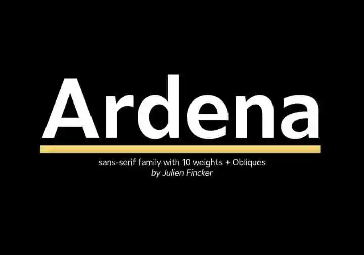 Ardena Sans Serif Font