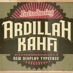 Ardilah Kafi Display Font