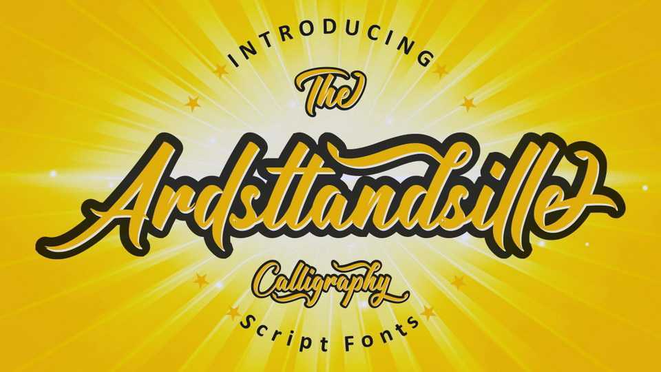 Ardsttandsille Script Font › Fontesk