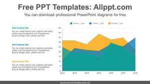 Area Chart PowerPoint Diagram