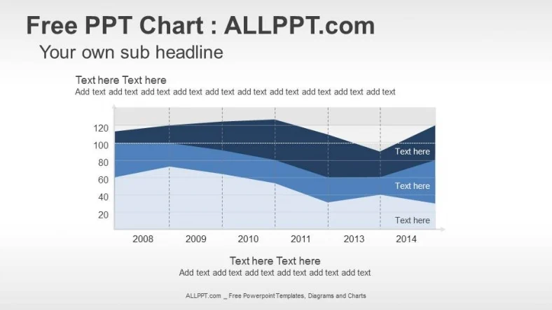 Area PPT Chart Diagram