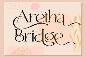 Aretha Bridge Serif Font
