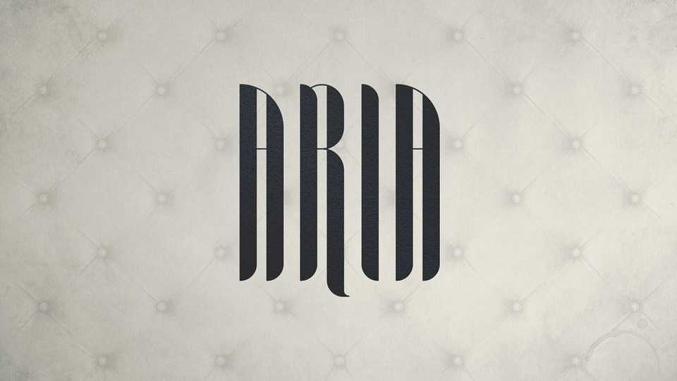 Aria Display Font › Fontesk