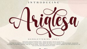 Arialesa Font › Fontesk