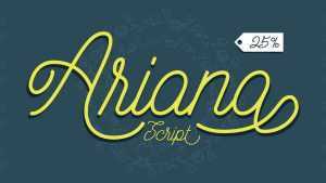 Ariana Script Font › Fontesk