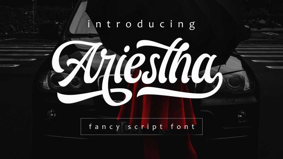 Ariestha Script Font › Fontesk