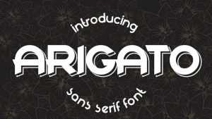 Arigato Font › Fontesk