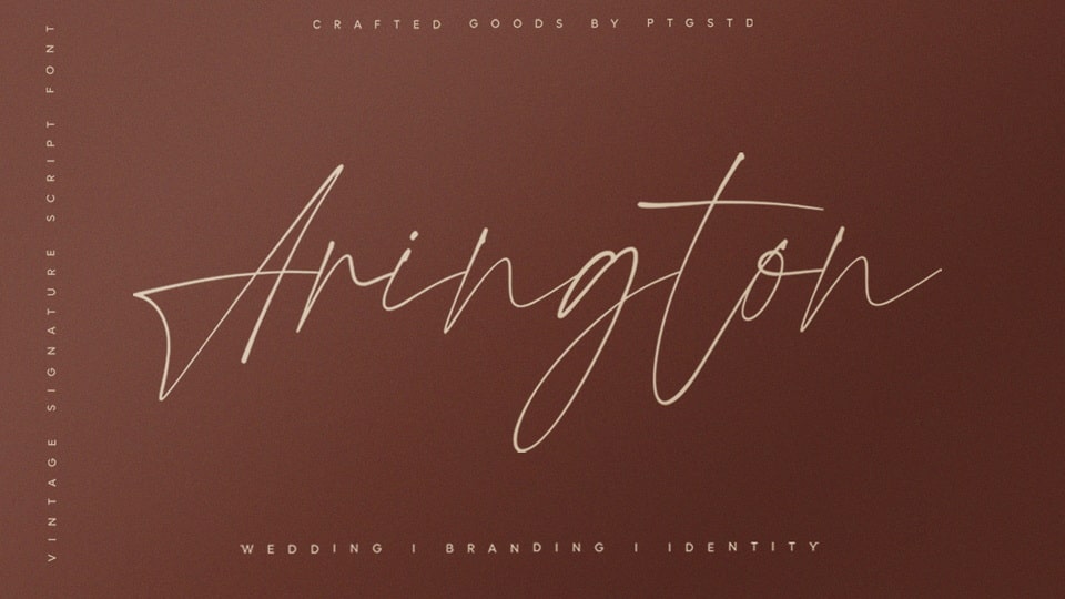 Arington Script Font › Fontesk