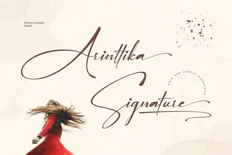 Arinttika Script Font