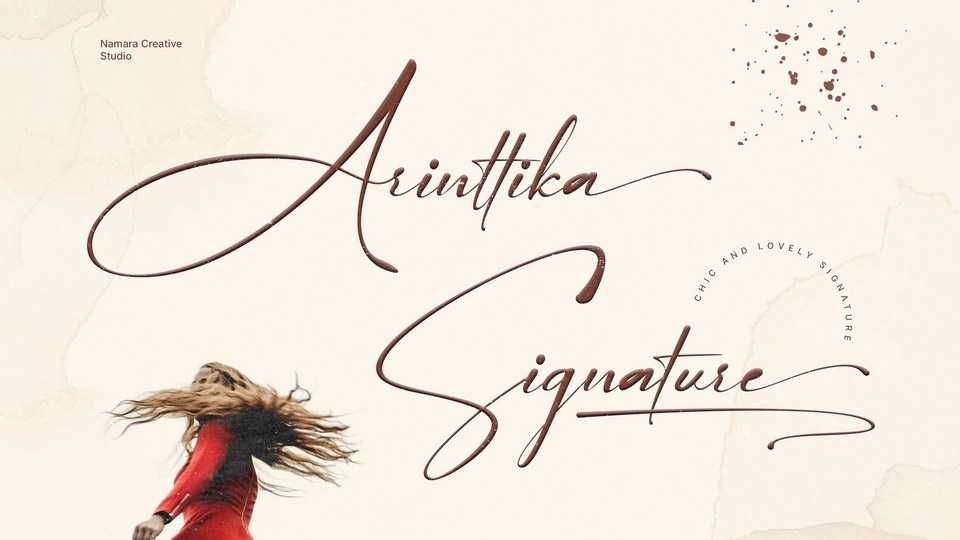 Arinttika Signature Font › Fontesk