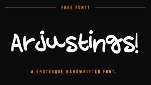 Arjustings Font › Fontesk