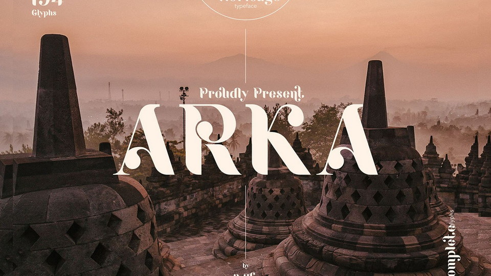 Arka Heritage Font › Fontesk