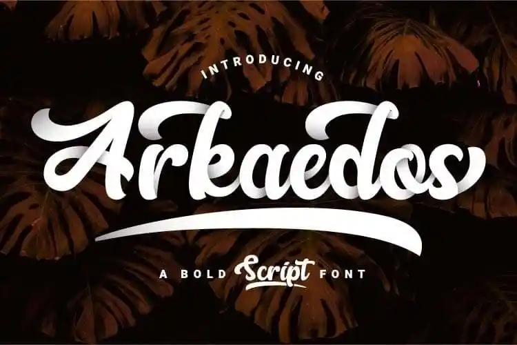 Arkaedos Script Font
