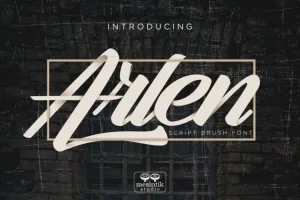 Arlen Script Font