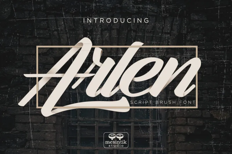 Arlen Script Font