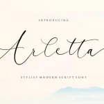 Arletta Script Font