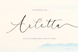 Arletta Script Font