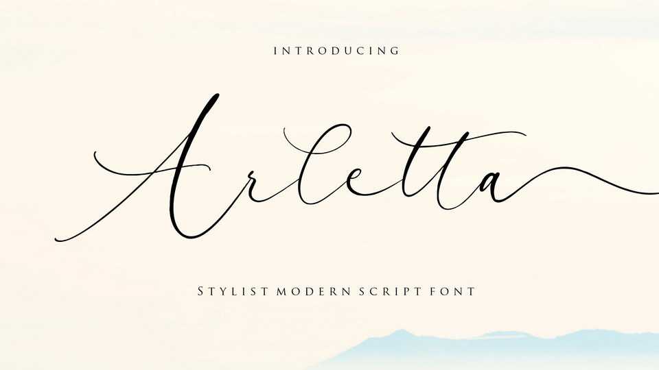 Arletta Script Font › Fontesk