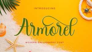 Armorel Script Font › Fontesk
