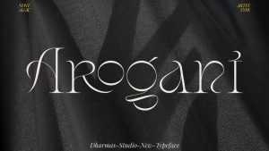 Arogant Font › Fontesk