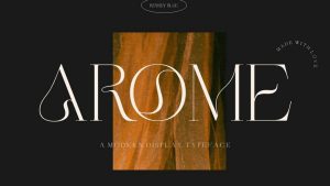 Arome Font › Fontesk