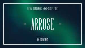 Arrose Font › Fontesk