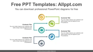 Arrow flow PowerPoint Diagram Template