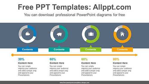 Arrow Flow PowerPoint Diagram
