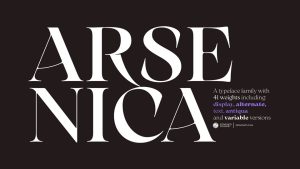 Arsenica Font Family › Fontesk