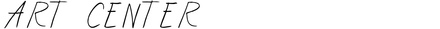 Art Center Font