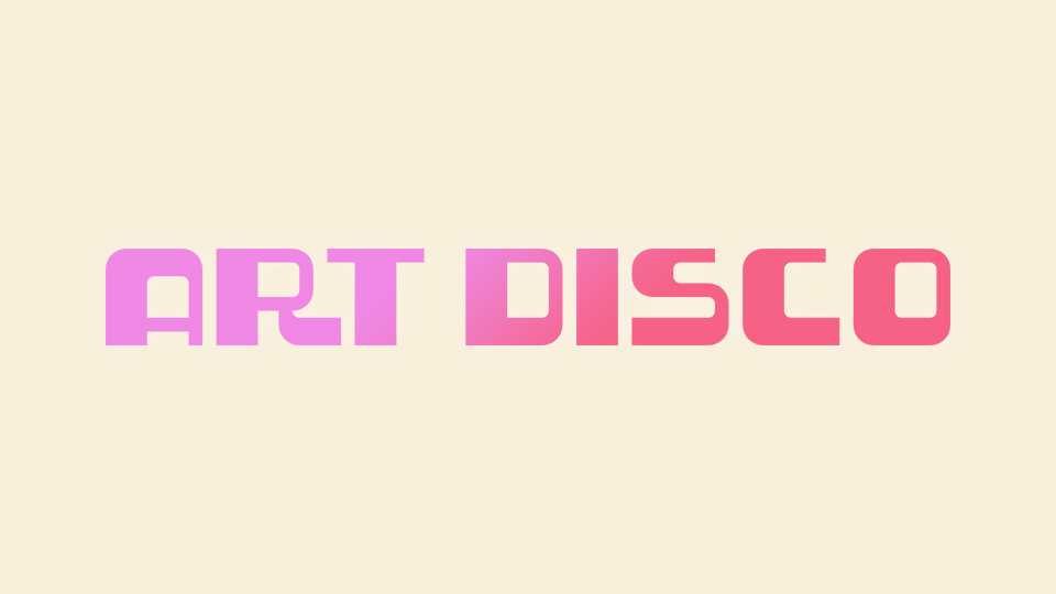 Art Disco Font › Fontesk