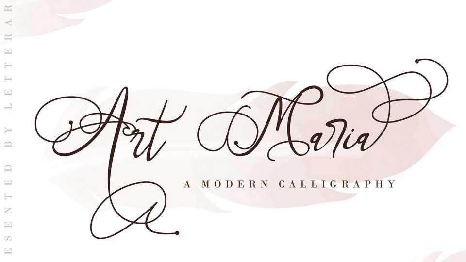 Art Maria Script › Fontesk