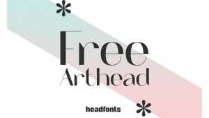 Arthead Font › Fontesk