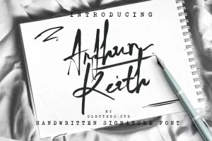 Arthur Keith Font